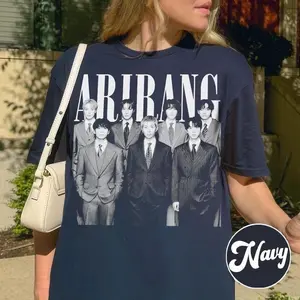 [SALE UP TO 50% + FREE SHIP]  Arirang Bangtan Boys Vintage Comfort Color Shirt, KPop 2026 Tour Shirt, Bangtan Boys Arirang Tee