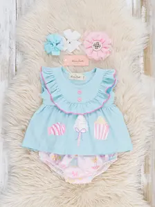Carousel Twirls Ruffle Bloomers Outfit