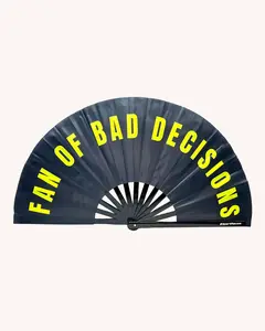 Fan of Bad Decisions Hand Fan