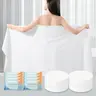 12-Pack Compressed Bath Towels & Hand Towels Set, Travel Essentials, Portable Compressed Towel, Large Size, Thickened Design, Super Absorbent Towel, Hygienic & Clean, Must-Have Accessories, Compressed Towels For Travel, Towel Sets