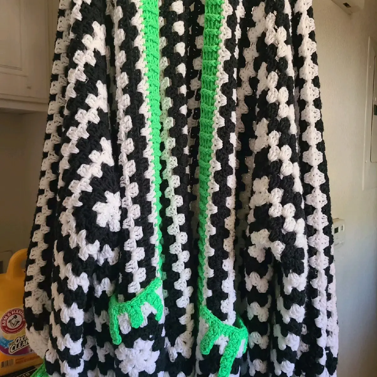 Handmade crochet Hexi Cardigan