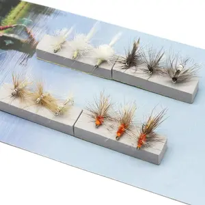 12pcs Fly Fishing Trout Flies Kit Premium Dry Wet Flies Streamer Mayfly Emerger Fly Fishing Lure Bait Assorted Trout Fly Fishing Gear