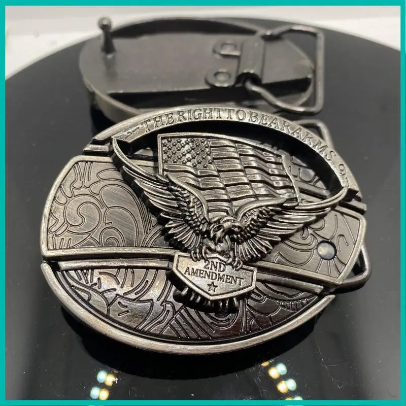 1T Multifunctional belt buckle head bull head animal  buckle denim personality hip hop retro board buckle belt, high quality flag cowboy girl, girl boy