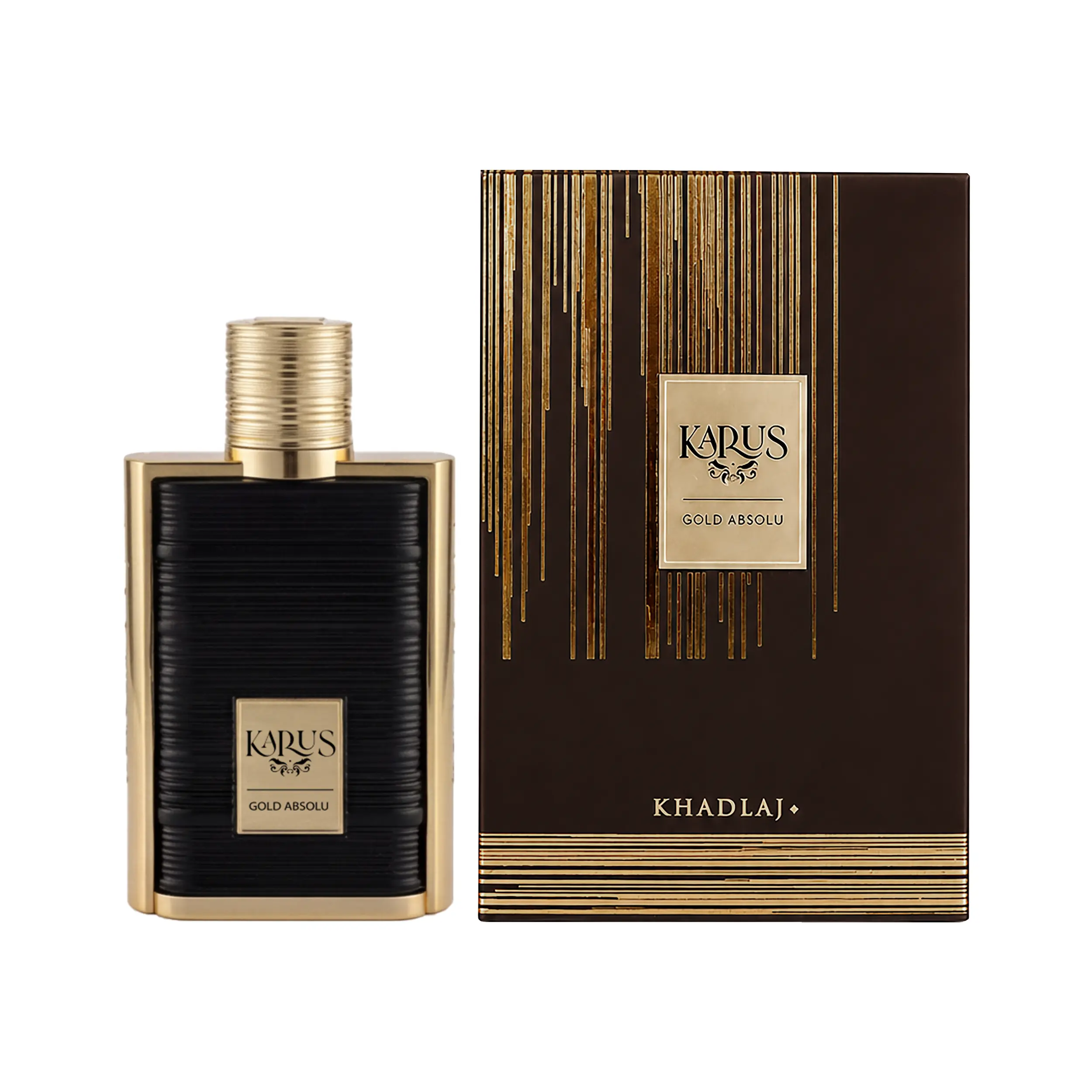 Khadlaj Karus Gold Absolu for Unisex Eau de Parfum Spray, 3.4 Ounce Khadlaj Karus Gold Absolu for Unisex Eau de Parfum Spray, 3.4 Ounce
