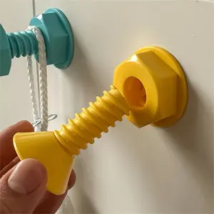 Cute Screw Nail Hook Set, Creative Design, Multi-Functional Decorative Hooks for Walls, Doors, Hanging Clothes and Small Items