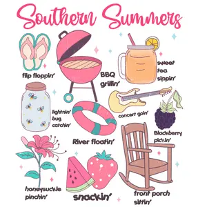 Southern Summers Collage
