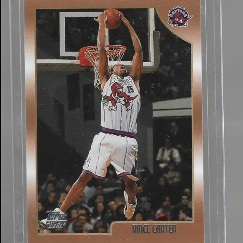 Vince Carter 98/99 Topps Rookie Card, RC #199