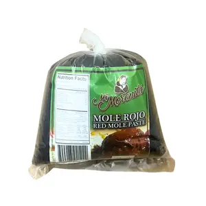 Mi Morenita - Mole Rojo Tradicional 500 gr (1.10 Lb) - Authentic Traditional Oaxacan Red Mole Paste | Imported from Mexico