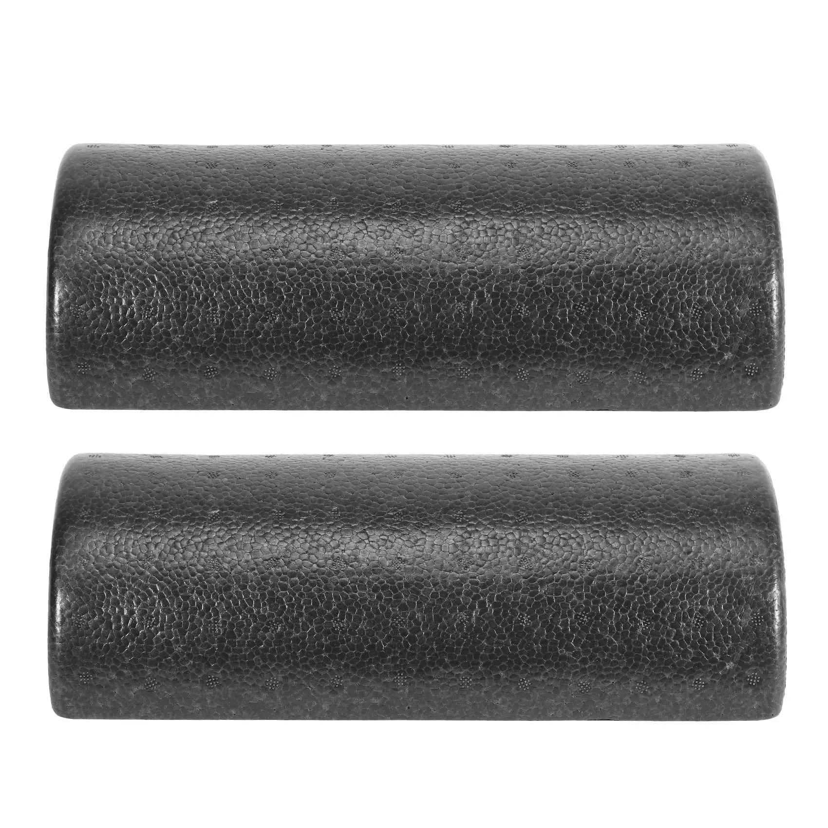 1 Pair 30cm Half-Round EPP Foam Roller Home Exercise Equipment - Flexibility Equipment, Gym Accessories, Yoga & Pilates Add-Ons with Balance Pad, Yoga Blocks, Gentle Non-Slip Grip, Sturdy Design for Stretching Tight Muscles, Stretch Tight Muscles