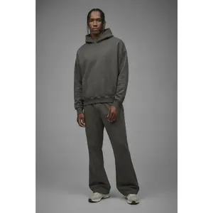 410 Slim Flare Sweatpants - Moss Grey