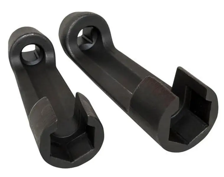 Lisle LS12340 22 mm Square Line Socket, 3/8" Square Drive for Fuel Line Fittings, 0.56 lbs, Reduces Fuel Leaks