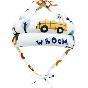 Baby Head Protector Infant Helmet No Bumps Safety Head Cushion for Crawling Walking Running, Adjustable Toddler Head Protector Safety Headguard