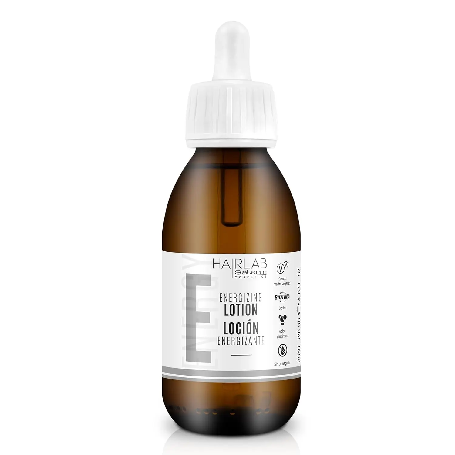 Salerm Hairlab Energizing Lotion - Clinically Tested Hair Strengthener, 4.0 oz Haircare Solution, Thickening Hair Growth Products Regrowth Formula