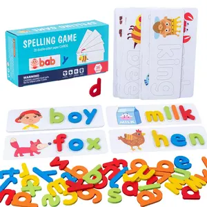 Alphabet Puzzle Toy Learning Educational Toys Spell Letter Matching Game for Preschool Toddlers Kids, Christmas Birthday Gifts