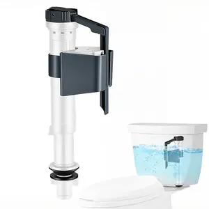 Toilet Fill Valve Replacement, Reinforced ABS Construction, Universal Fit, Quiet & Leak-Free Operation