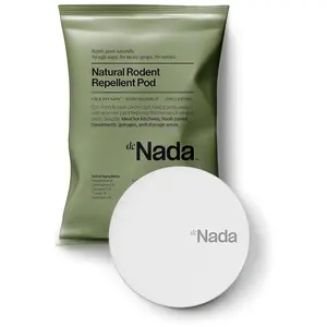 deNada Rodent Pod Plant-Based Essential Oil Deterrent for Mice & Rats Indoor Use in Homes Garages Storage Areas 2 Pack Eco-Friendly No Traps or Bait Required