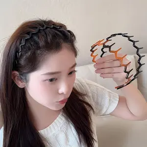 Headbands for Women & Teens, Plastic Hair Bands with Teeth Design, Non-Slip Combs, Ideal for All Seasons