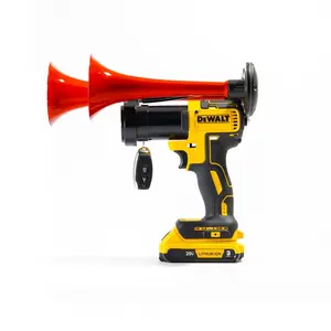 Dewalt dual train horn gun with remote control.