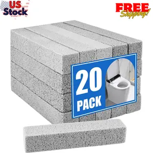 20 Pack Pumice Stone Toilet Bowl Cleaner, Pumice Stone for Cleaning