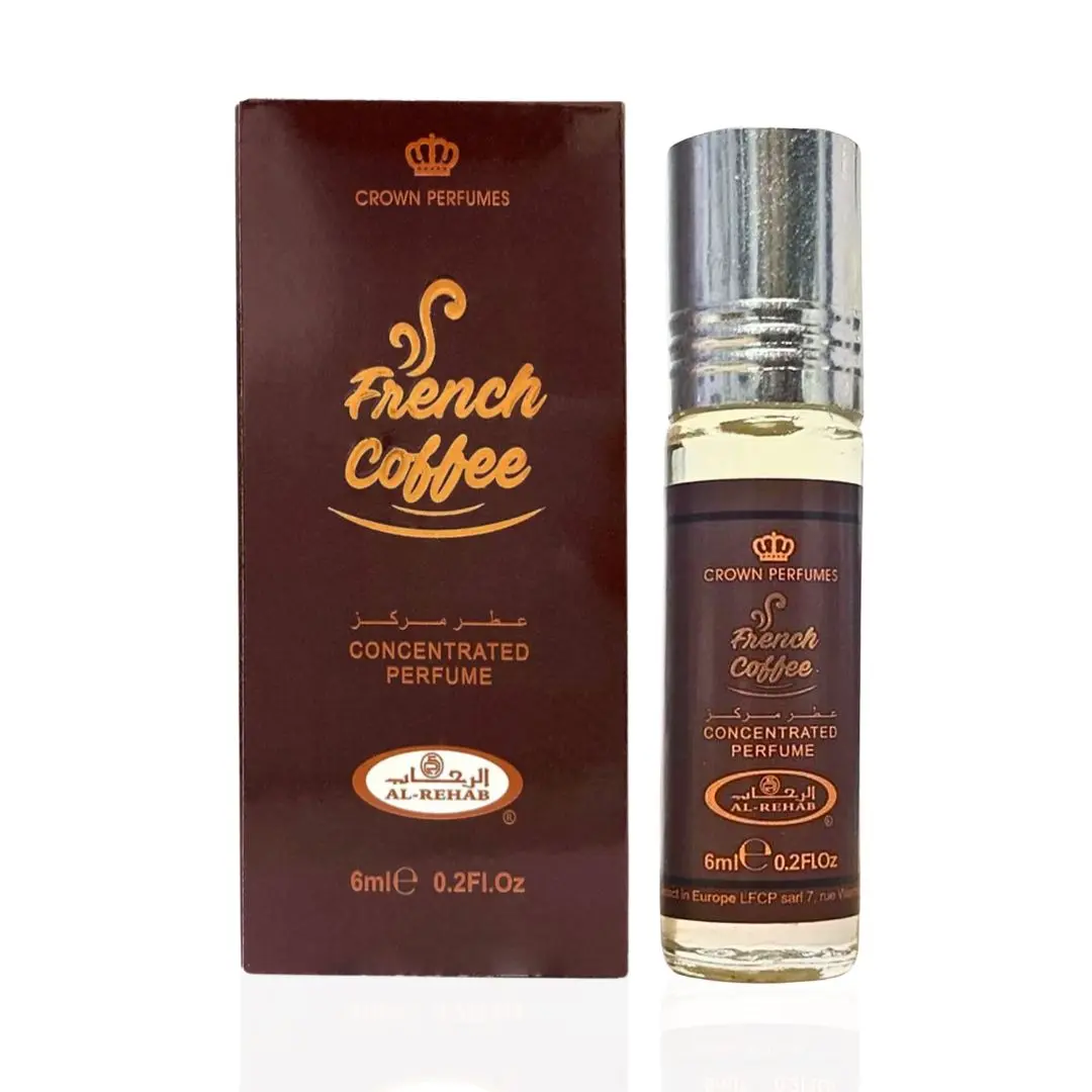 French Coffee Perfume Oil 6ML (0.2OZ) By Al Rehab