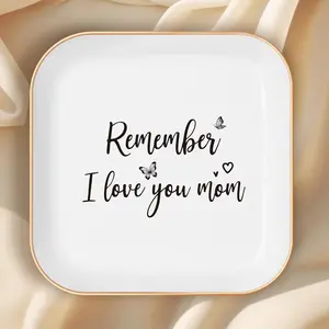 Birthday Gifts for Mom -  Tray with Heartfelt Message, Thoughtful Thanksgiving Gifts for Mom, Moms Birthday  Ideas, Trinket  Dish for Rings and