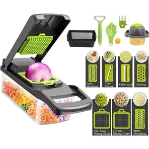 16-in-1 Vegetable Chopper & Food Slicer – NovaHome