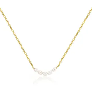 Small simple girl necklace, delicate necklace in flower shape Simple for women Fashion cute for women dream  For Christmas