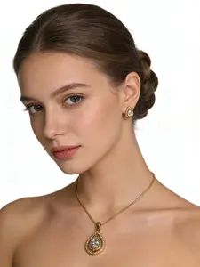 Elegant Copper Jewelry Gift Box Set, Perfect Birthday & Anniversary Present for Her, Casual Style Heart Pattern Accessories