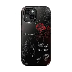 Haunting Adeline Meadows Little Mouse Phone Case, Summer Trendy Design, Tough Case Suitable for iPhone 17-11 Pro Max/Plus and  Samsung Galaxy S23-25
