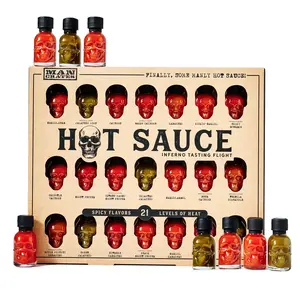 Man Crates, Hot Sauce Inferno Flight