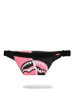 Sprayground - Pink and Black Tear Sip Savvy Crossbody