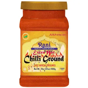 Rani Extra Hot Chilli Powder Indian Spice 32oz (2lbs) 908g PET Jar ~ All Natural | No Color added | Gluten Friendly | Vegan | NON-GMO | Kosher | No Salt or fillers