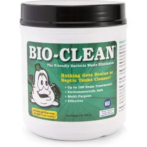 Septic 2# Can Cleans Drains- Septic Tanks - Grease Traps All Natural and 100% Guaranteed No Caustic Chemicals!Removes fats oil and grease, completely cleans your system.