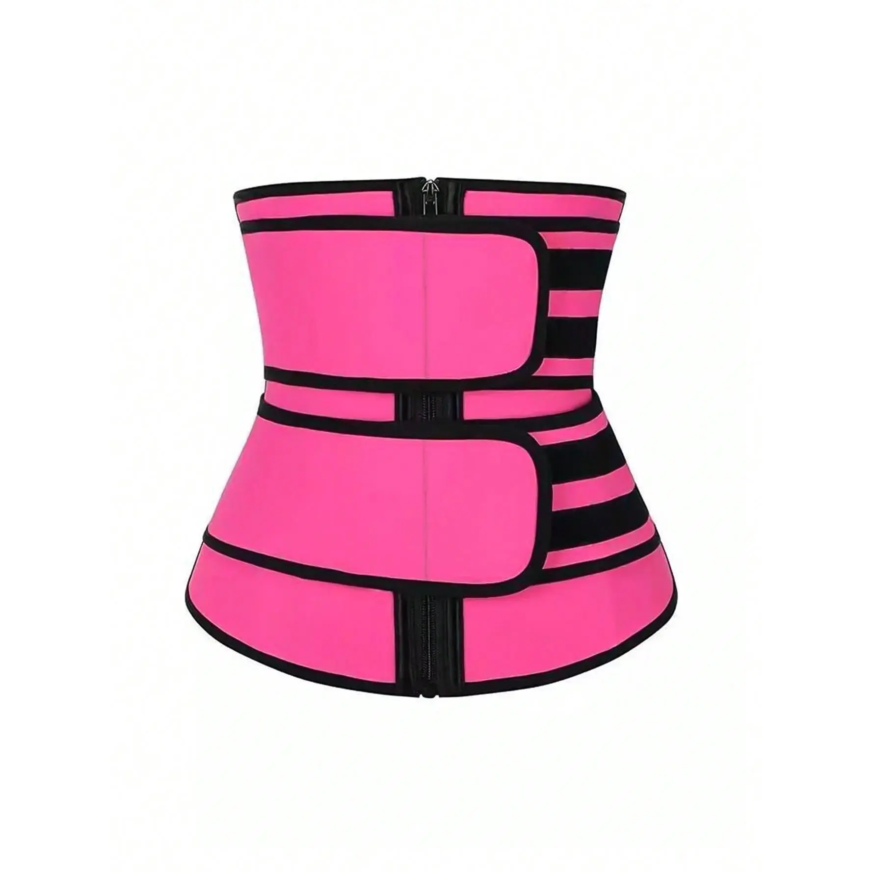 Women's Compression Shapewear Waist Trainer Belt - Hook-and-Loop, Sauna Sweat Trimmer for Tummy Control, Slimming, Everyday Use, Waist Trainers Essential, Sweat Waist Trainer