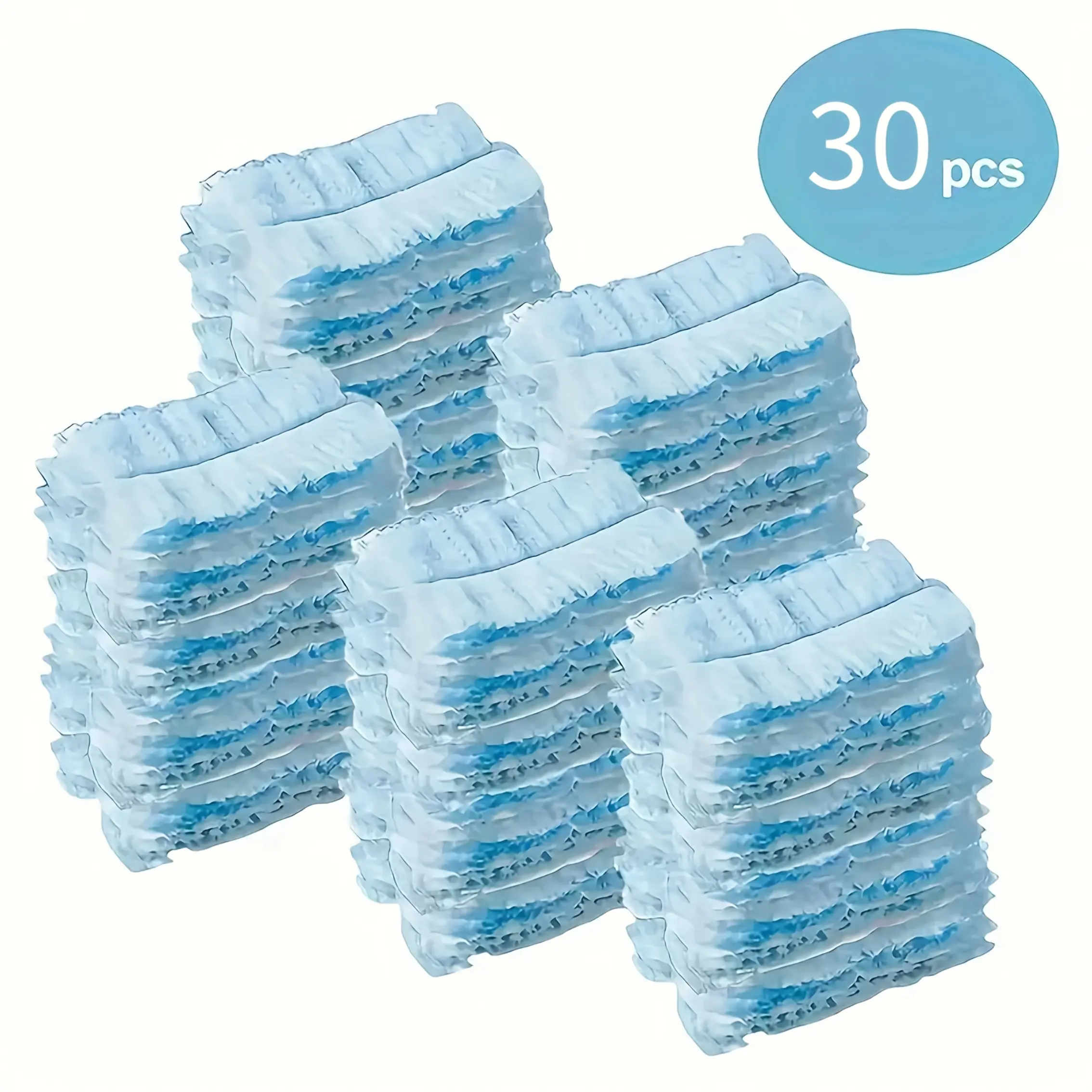 Disposable Duster Refill, Heavy Duty Duster Refills,Multi Surface Dusters Refill for Cleaning,Total 30 Count Household Items Exfoliating Glove Cleaners