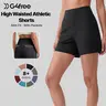 G4Free Women's High Waist Wide Leg Yoga Shorts - 4"/5" Inseam, 4-Way/Elastic/Gentle Stretch Woven Athletic Shorts with Pockets for Workout Lounge EverGoing 2026, Athletic Shorts Women, 4-Way Shorts,#sohochic
