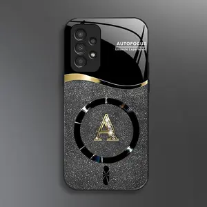 Suitable for [Galaxy A52 5g] high-end MagSafe phone case🥰，Choose from any of the 26 letters， Minimalist, premium design—drop-resistant and fingerprint-proof YM99