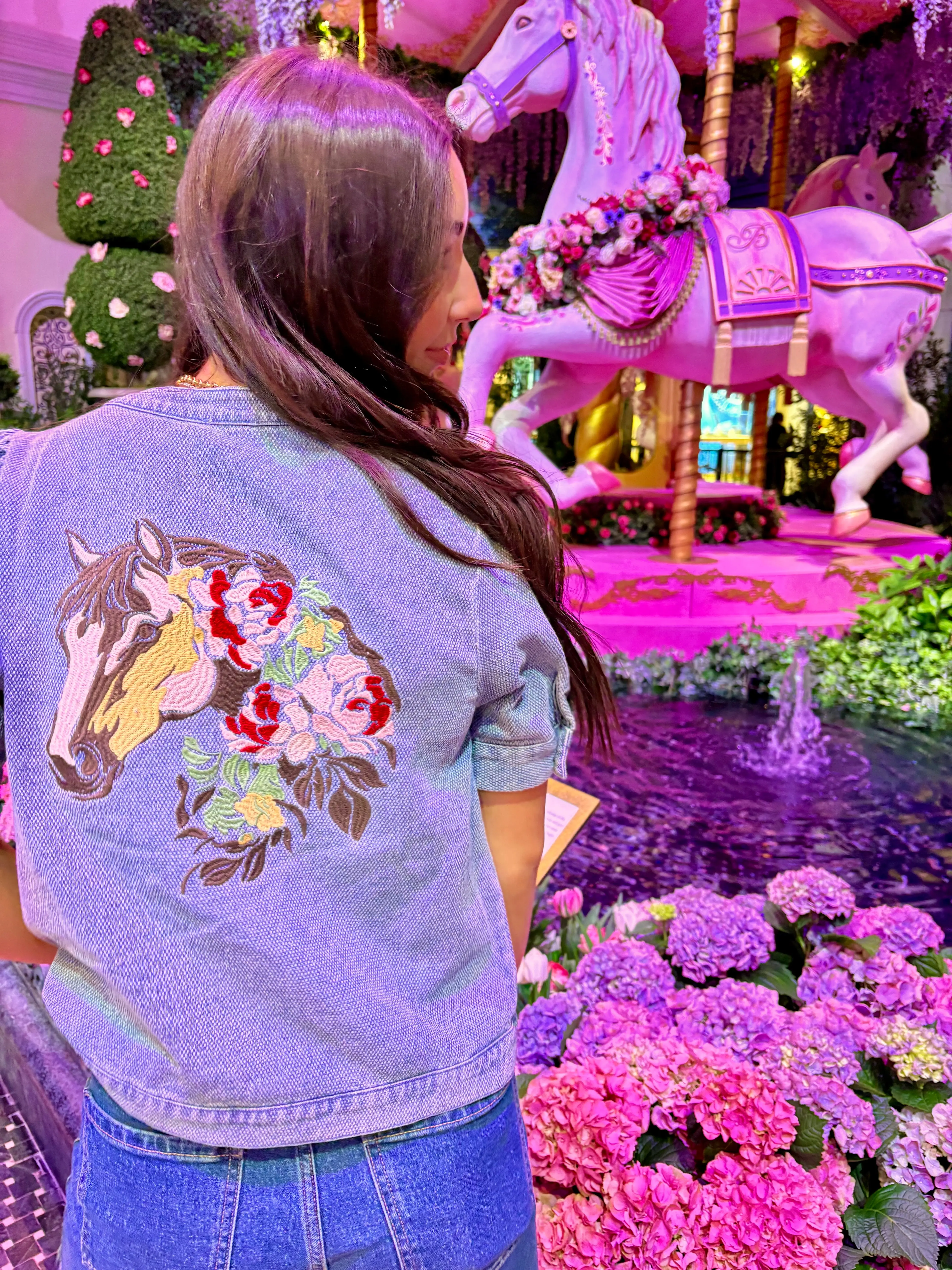 Denim Horse Jacket