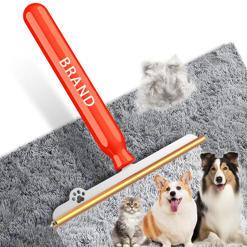 Pet Hair Remover Brush for Dogs, Cats - Professional Pet Grooming Hair Removal Tool