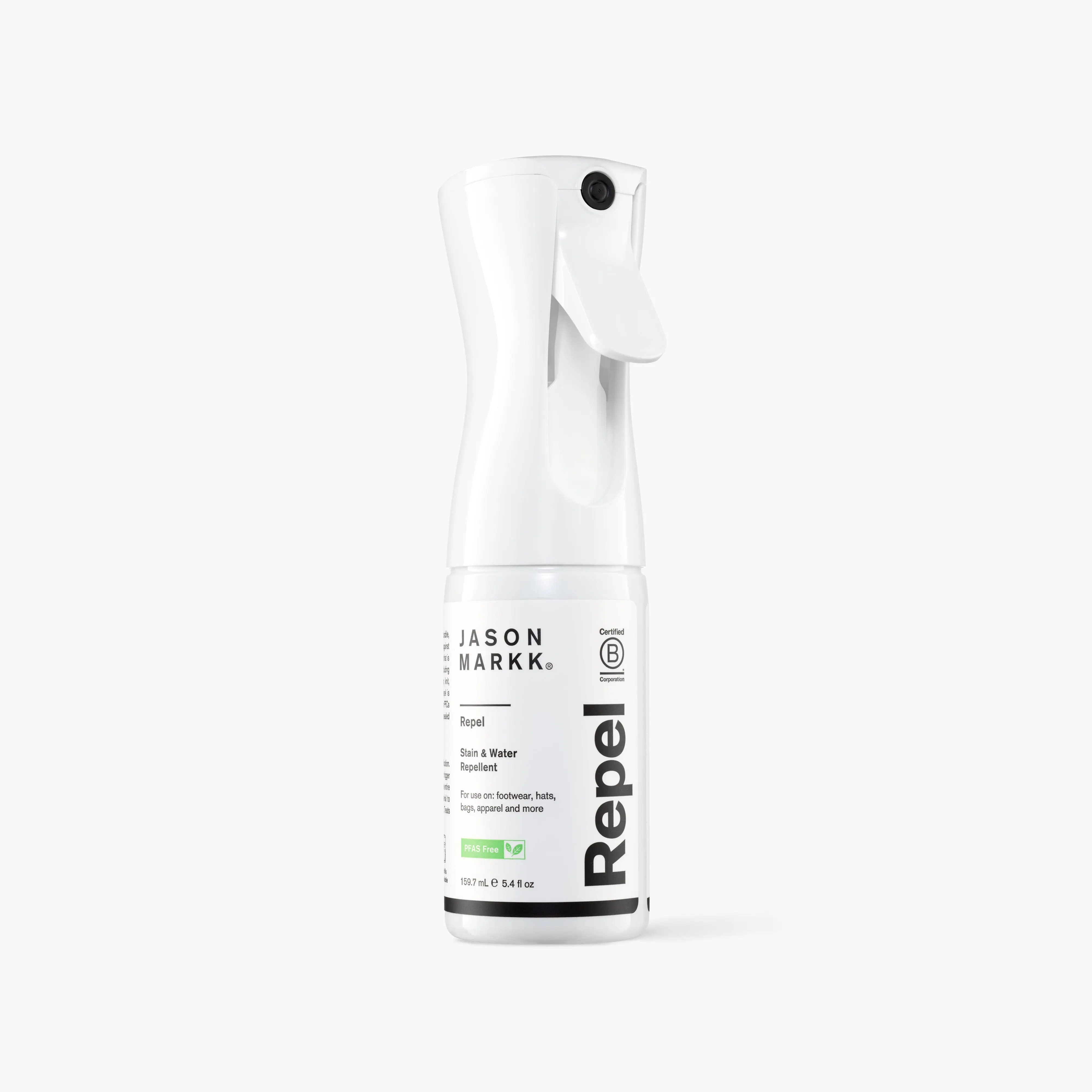 Jason Markk Repel Spray, a PFAS-Free Shoe Protectant for Leather, Suede & Canvas Footwear - Water & Stain Repellent with Continuous Spray, Aerosol, Wearables, Stain-Proofing, All Materials, Dirt Repellent