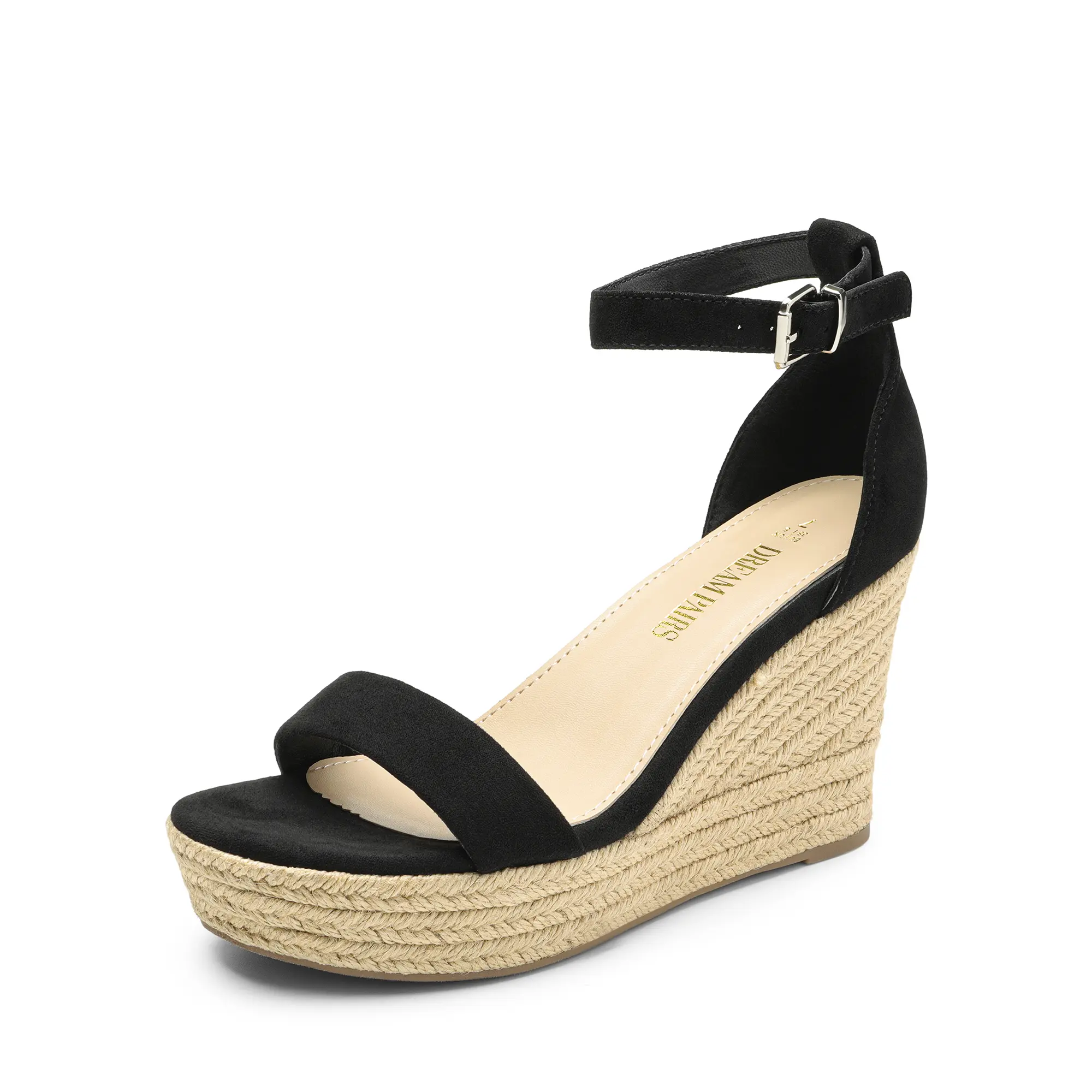 Dream Pairs Women's Platform One Strap Espadrille Wedge Sandals Dream Pairs Women's Platform One Strap Espadrille Wedge Sandals