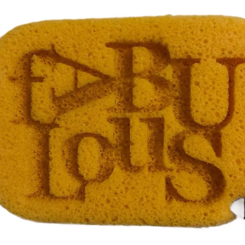 Purple Grout Fabulous Custom Sponge for ASMR Purpose and Uses Soft Textured for Sensory Play