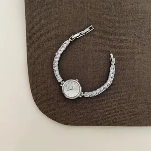 Dazzling Rhinestone Watch | New Sparkling Bracelet Watch for Women, a Glamorous Statement Piece for Evening & Party
