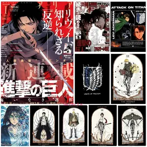 A-Attack on Titan Poster Bedroom Home Decor Art Poster Perfect Gift for Family and Friends