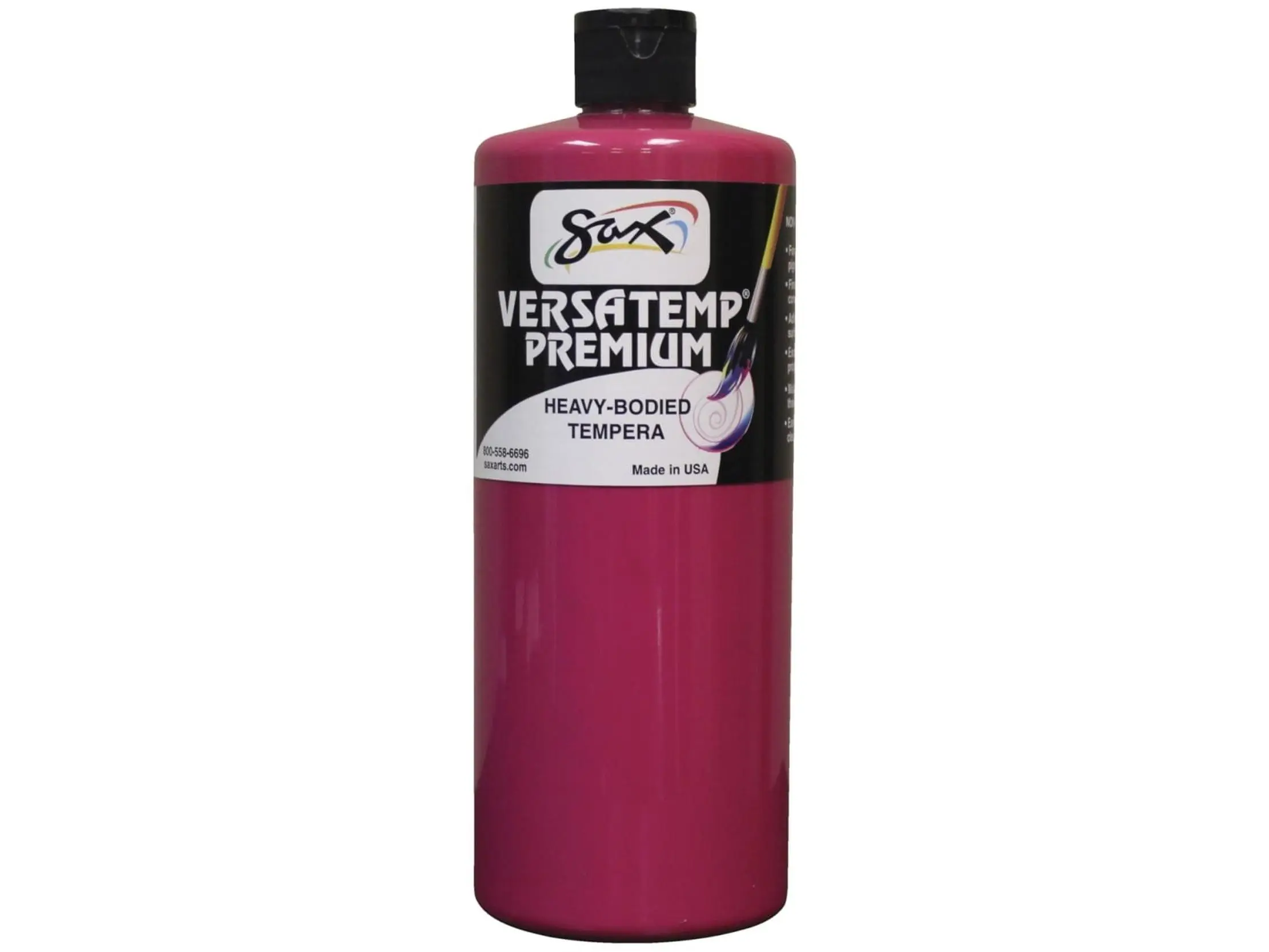 Chroma Acrylics 1592715 Versatemp Premium Heavy-Bodied Tempera Paint, Magenta, AP Non-Toxic, 2.4 lbs, Ideal for Sets, Backdrops, Signs