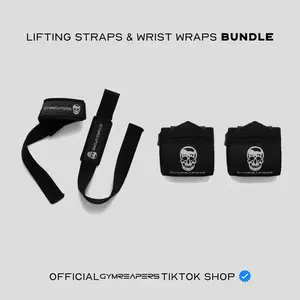 Padded Lifting Straps & IPF-Approved Wrist Wraps – Premium Gym Accessories for Grip, Wrist Support, and Durability