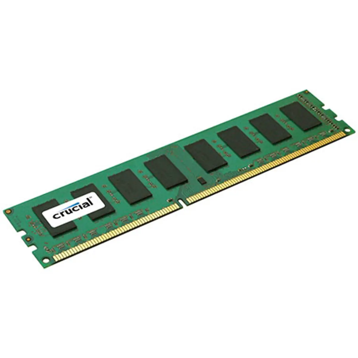Crucial 8GB DDR3 Desktop RAM Module for Computer Users, 240-Pin UDIMM, 1600MT/S (PC3-12800), CL11, Unbuffered, ECC Support, 1.35V, 1024Megx72 Configuration, Memory Boost