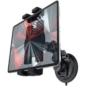 Windshield Car Tablet Holder  Phone Smartphone  - [Strongest Suction Cup] 95mm Strong Suction Cup Holder Heavy Duty Truck Dashboard Holder Suitable for 4-13 Inch Tablets, 1/4 Inch Camera Screw Head Heavy Duty Car Window Dashboard Tablet Holder