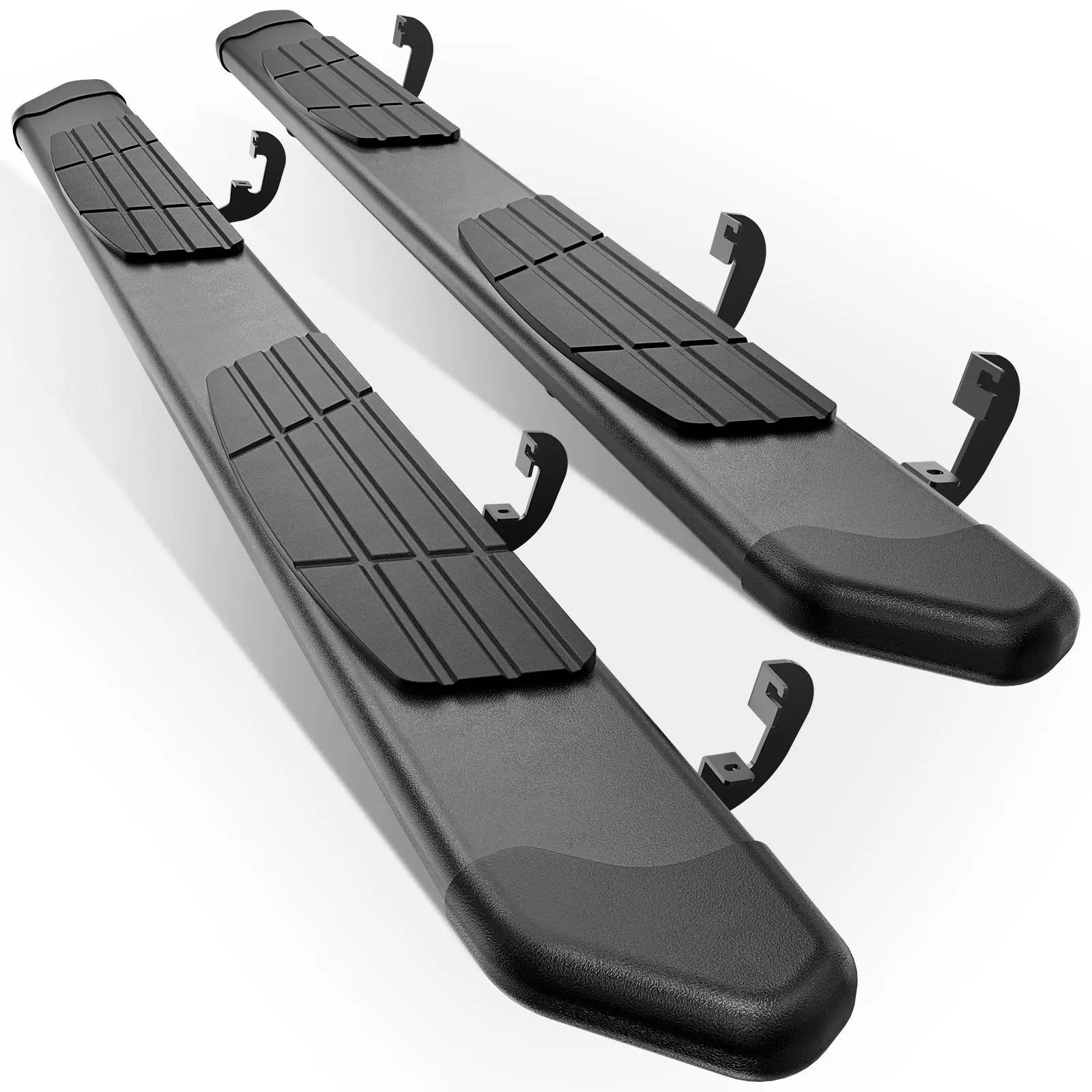 【EYOUHZ】6" Running Boards Compatible with Chevy/GMC Silverado/Sierra 1500 2019-2026, 2500HD/3500HD 2020-2026 - Crew Cab Only - Excl. 2019 1500 LD, Side Step Rails Aluminum Alloy Nerf Bars,car accessories