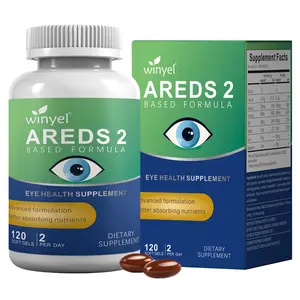 Winyel AREDS 2 Eye Vitamin Supplement with  Vitamin C Zeaxanthin Zinc & E 120 Softgels for Ocular Health Support